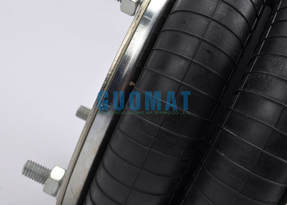 Resorte neumático doble convolucionado de 8"x2 M/31082 Norgren, fuelle de aire de goma con carrera de 175 mm