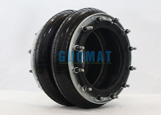 Bolsas de aire Firestone W01-358-7431 Primavera de aire industrial doble enroscada con brida