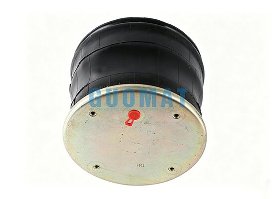 Choque de goma del aire de la suspensión del remolque de aluminio del pistón de la amortiguación de aire con resorte del camión del pedernal de W01-358-9204 1T19F-5