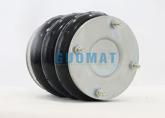 6" x 3 amortiguación de aire con resorte enrollada triple de goma de Firestone de los bramidos W01R584095 con el agujero de aire G1/2