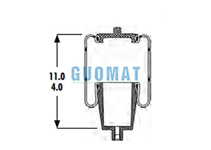 1S4.5-13 Goodyear Cab Air Spring Replacement 579-08-7-219 Truck Suspension Air Bag