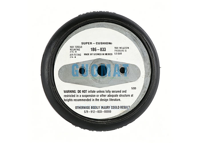 579-913-510 Goodyear Rubber Bellows 1B6-833 Single Convoluted Type Air Spring Complete Parts
