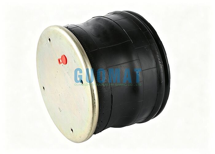 Choque de goma del aire de la suspensión del remolque de aluminio del pistón de la amortiguación de aire con resorte del camión del pedernal de W01-358-9204 1T19F-5