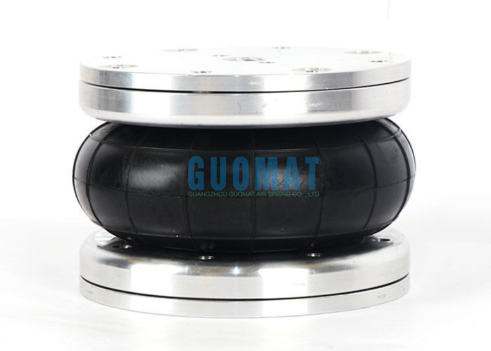 Resorte neumático de goma del CR de los airbagues FS 76-7 DI de Contitech del orificio de respiración G1/2 para el sistema de aislamiento del semiconductor