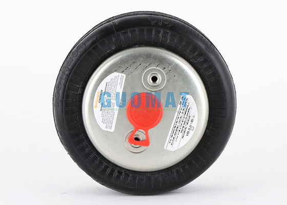 Bolso de goma natural enrollado de la suspensión del aire de la amortiguación de aire con resorte de Contitech del doble del ci FD120-17 con las placas prensadas