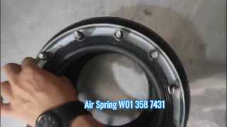 Resorte neumático Firestone W01-358-7431 doble enrollado